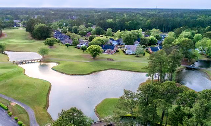 Lake in River Hills Golf Community