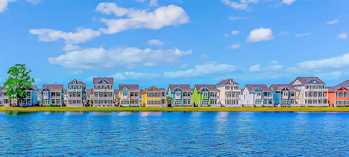 Market Common Sweetgrass Square Homes on the Water