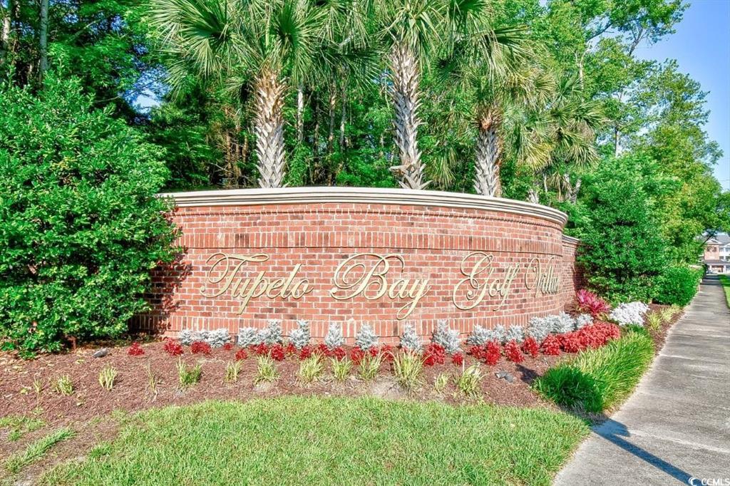 Tupelo Bay Entrance, Tupelo Bay Golf Villas Garden City Beach
