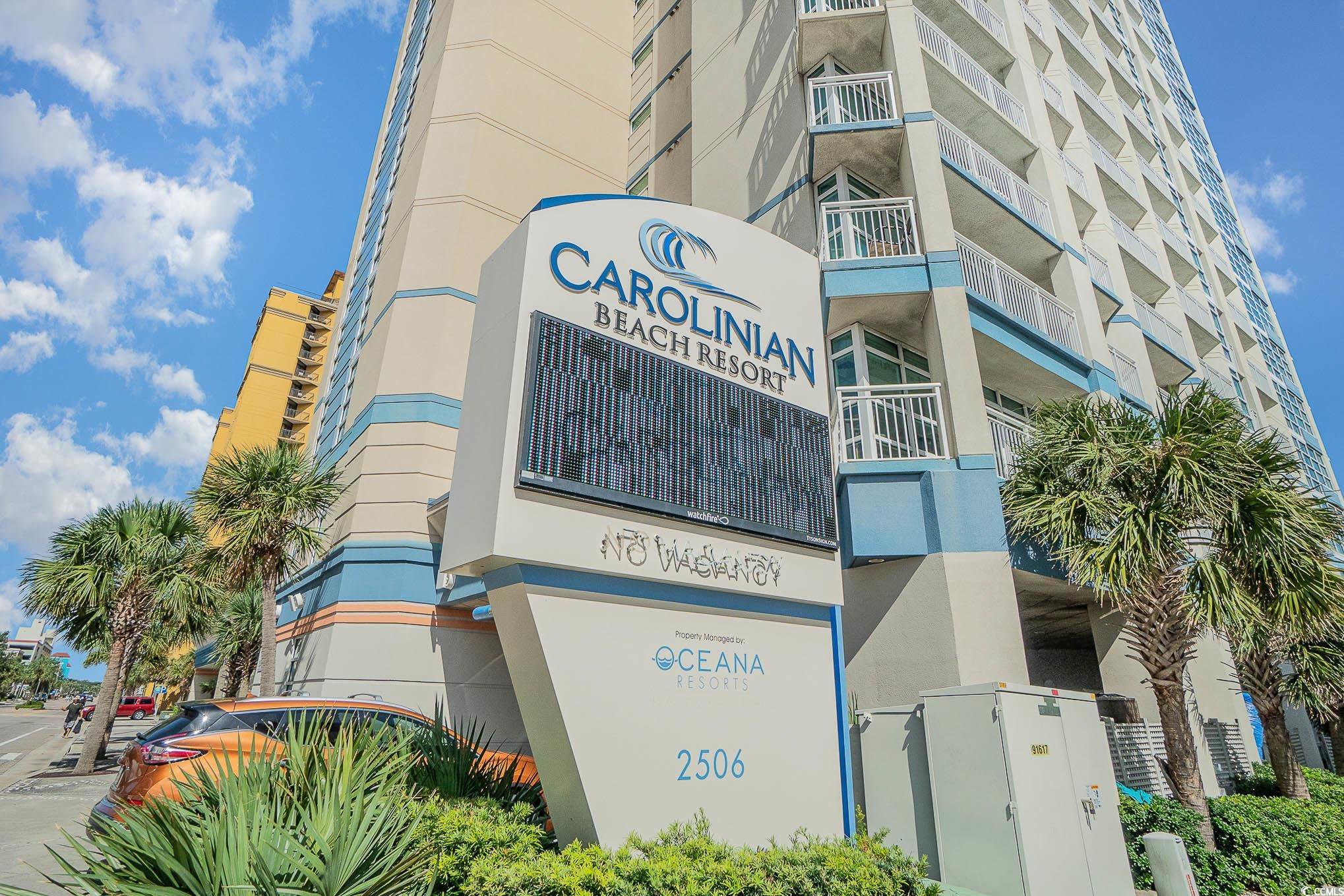 Carolinian Resort Entrance