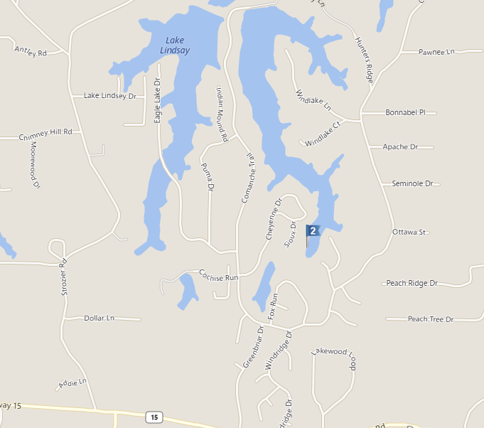 Indian Lakes Subdivision In West Monroe LA