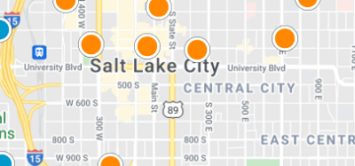 Salt Lake City Map Search