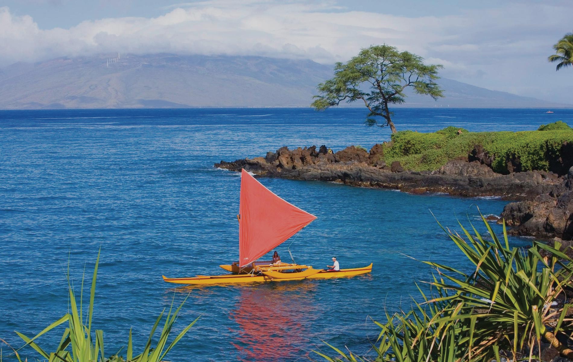Canoe Sailing Oahu Hawaii Kailua