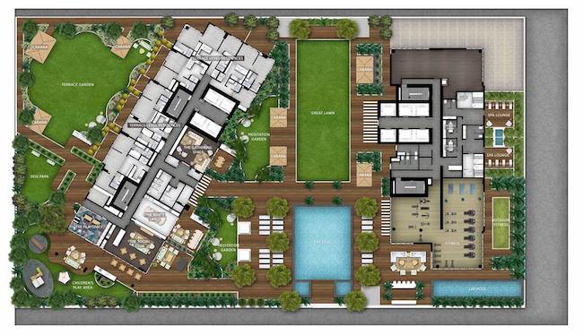 Sky Ala Moana 8th Floor Amenity Deck