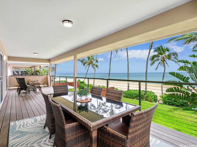 Ke Nui Oceanfront Home Sale on Oahu's North Shore