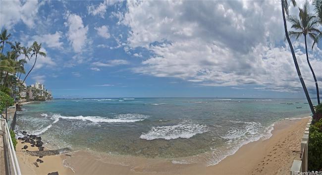 Panoramic Ocean View from Castle Surf Deck