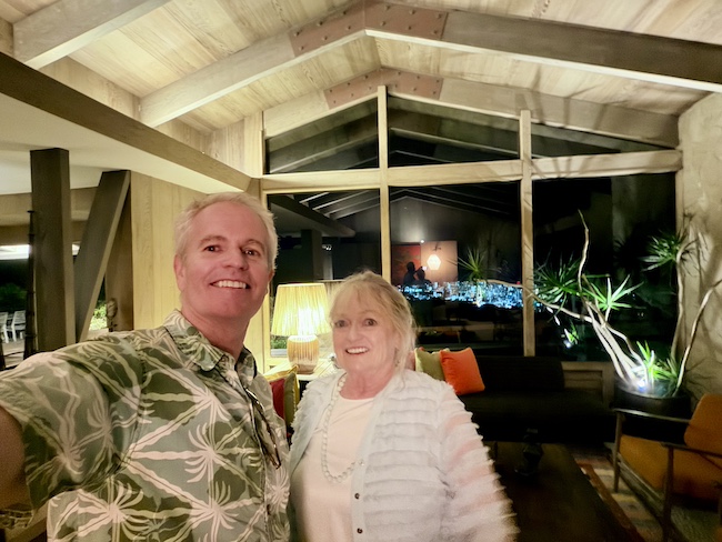 David and Margaret Murchie at the Liljestrand House