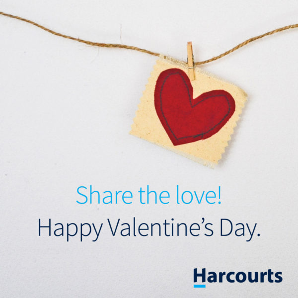 Happy Valentines Day from Harcourts