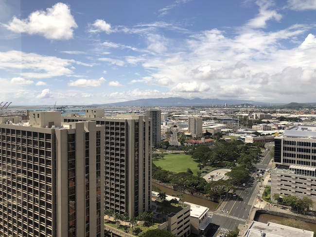 Kalihi Palama Looking West from Downtown Honoluluu