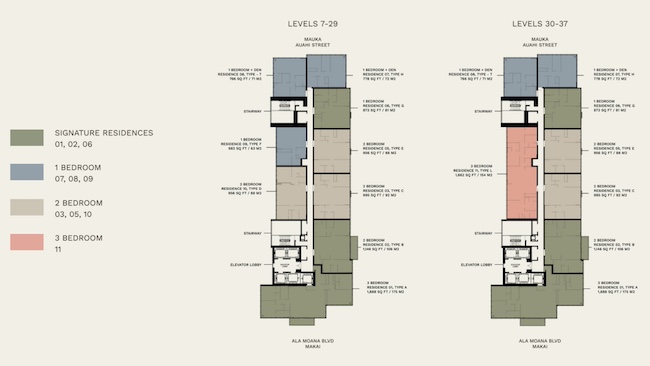 Kaliu Floor Plans