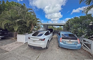 Kaneohe Carport with EV Charger