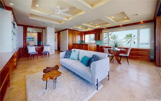 Koa and Mango Wood Interior on Gold Coast Penthouse