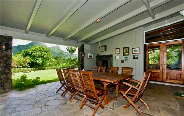 Mount Olomana Seen from Maunawili Home