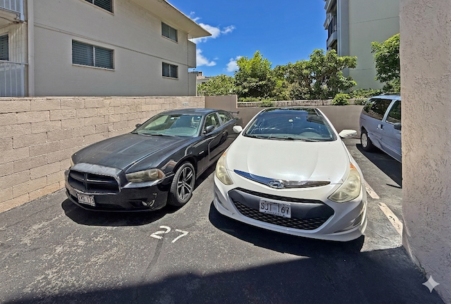 Oversized Parking Stall for 2 Cars at Ode Rancho