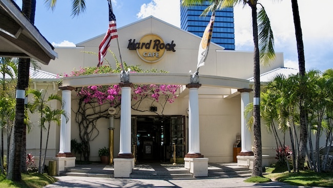 Old Hard Rock Cafe in Honolulu