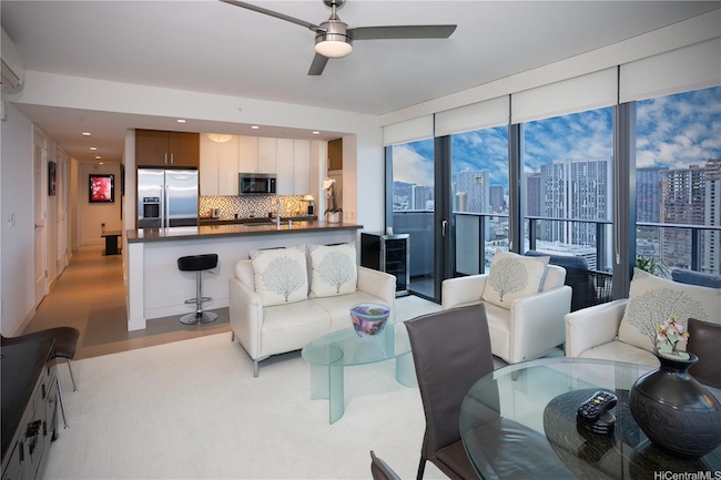 The Collection Kakaako Open Concept Living and Interior Design