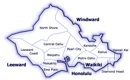 Oahu Regions of MLS