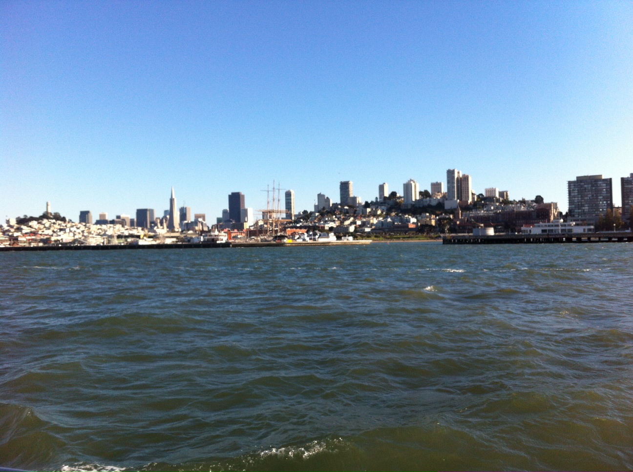 San Francisco City Skyline from the Bay