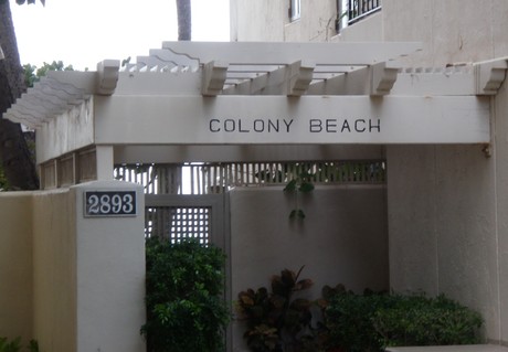 Colony Beach on Kalakaua Ave.