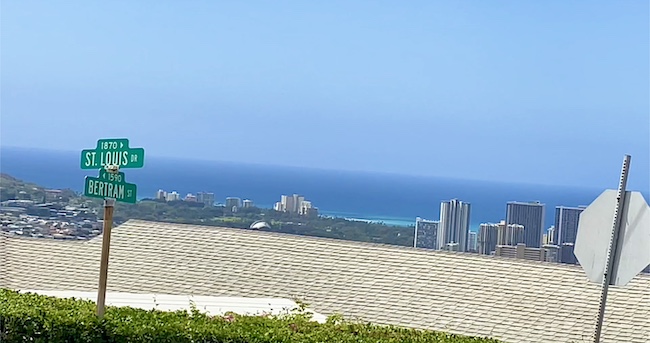 Waikiki Surf Check from St. Louis Heights