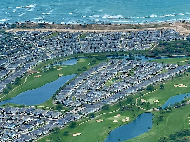 Aerial View of Kipuka