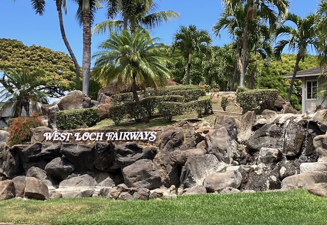 Westloch Fairways Sign