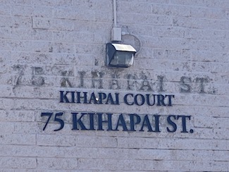 75 Kihapai Sign