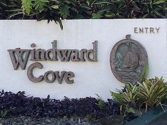 Winidward Cove Sign