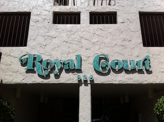 Royal Court Sign