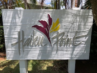 Haiku Point Sign
