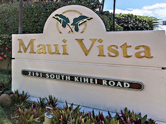 Maui Vista Sign