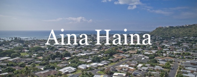 Aina Haina Valley