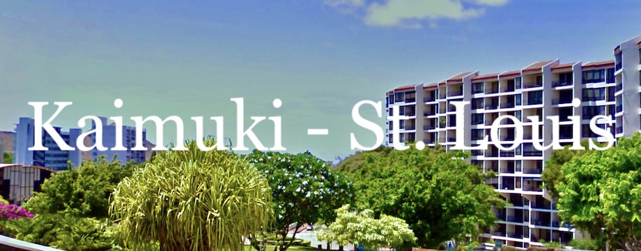 Kaimuki Palolo and St. Louis Market Report