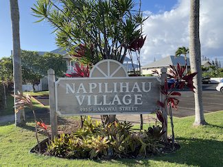 Napilihau Villages Sign