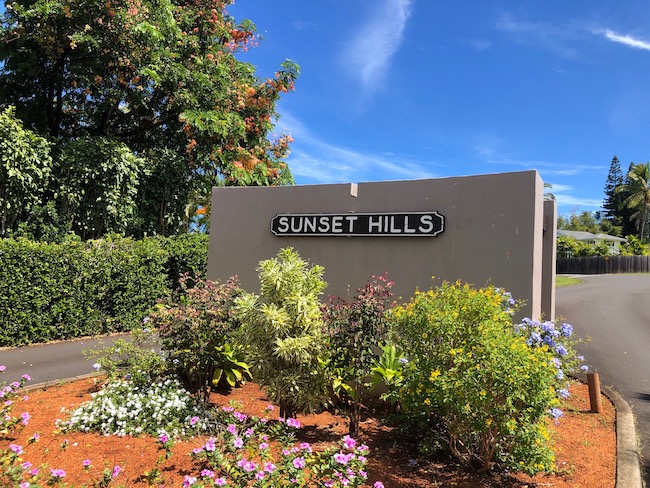 Sunset Hills in Pupukea