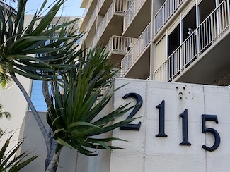 Hale Moani Address Sign