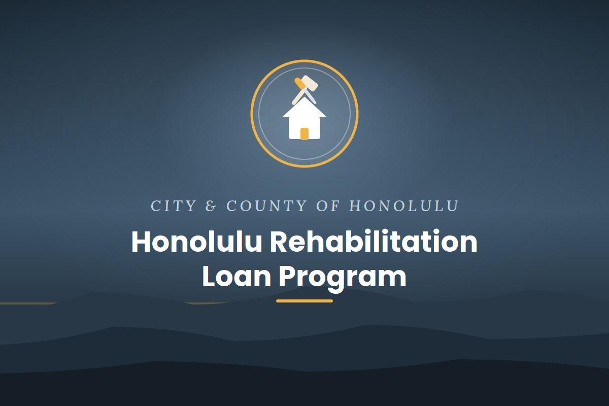 Honolulu Rehabilitation Loan Program