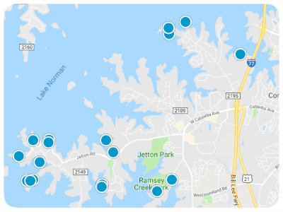 North Carolina Real Estate Map Search