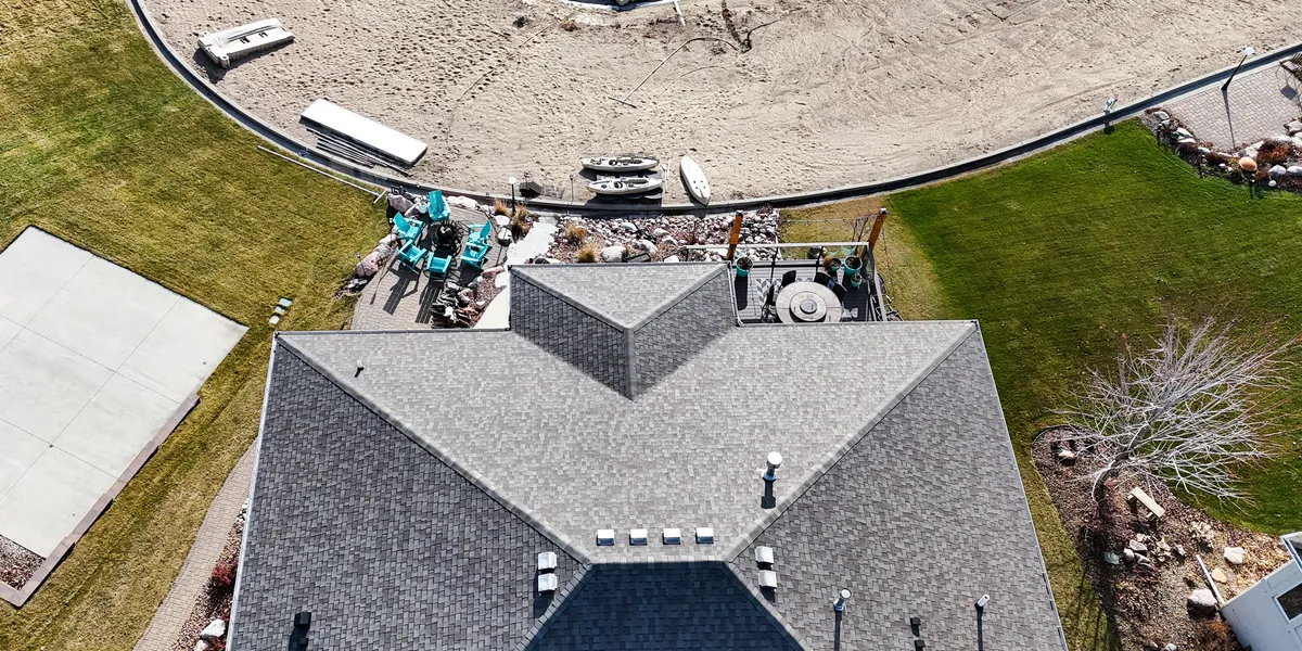 House - view of roof