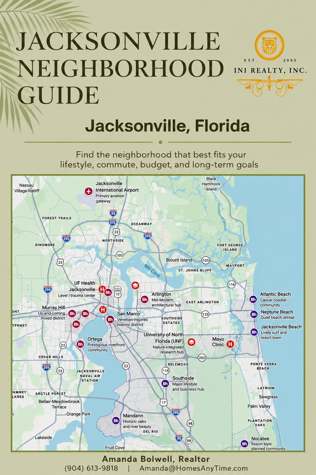 Jacksonville Neighborhood Guide cover