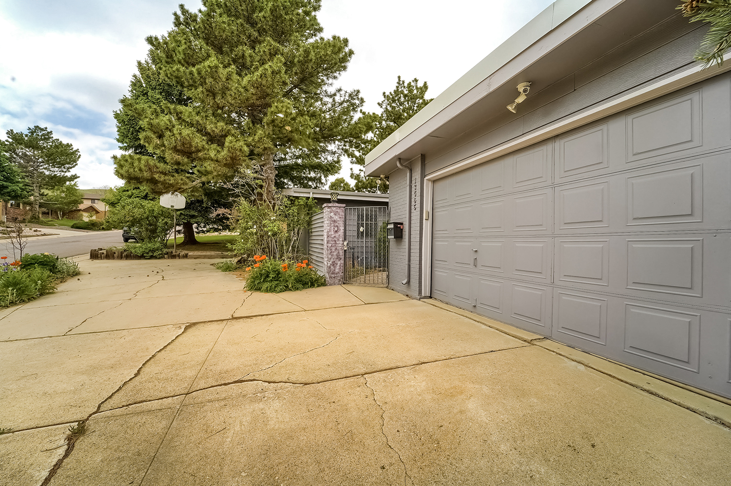 2 car detached garage!