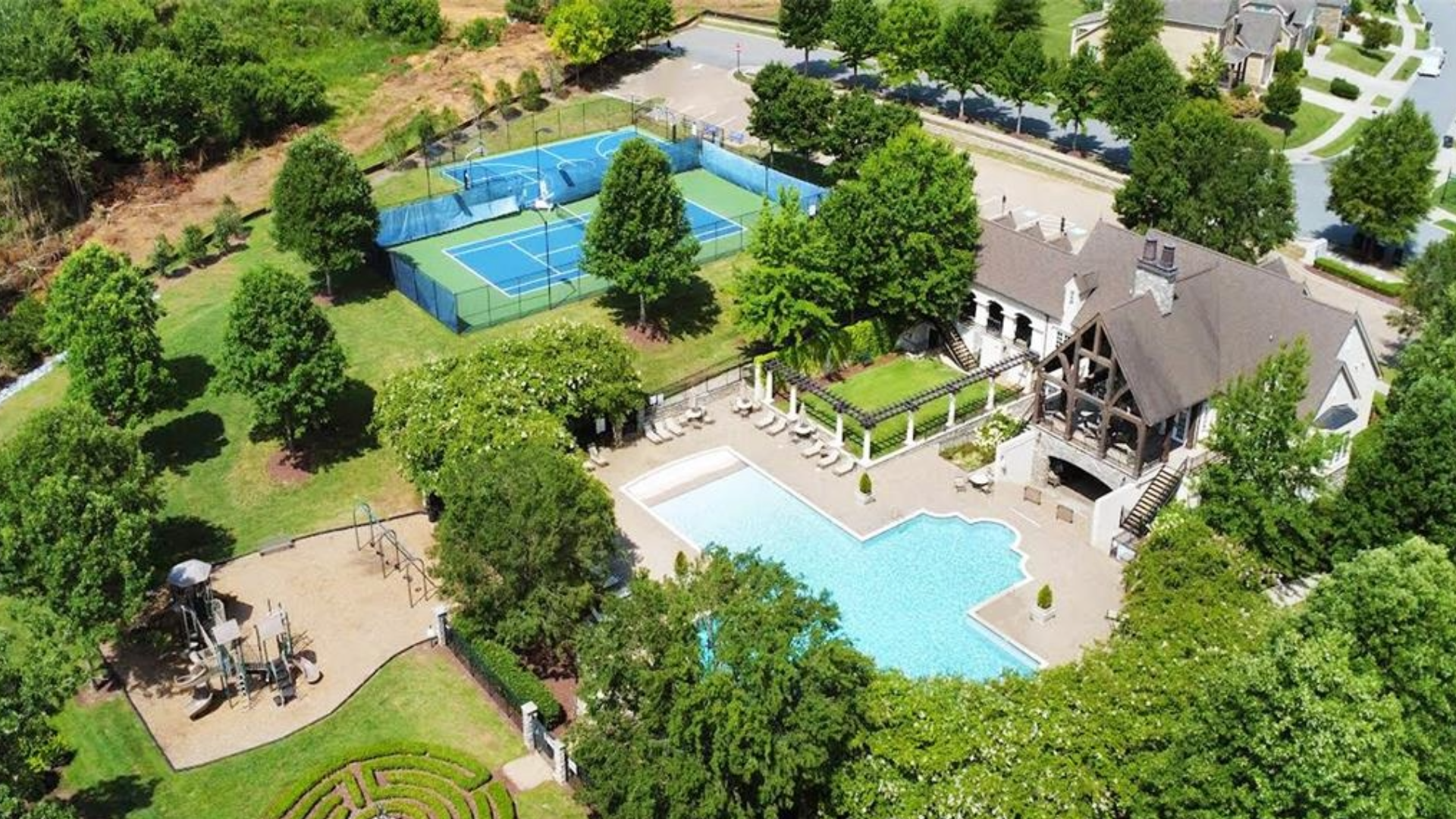 Christenbury community amenity center in Concord North Carolina