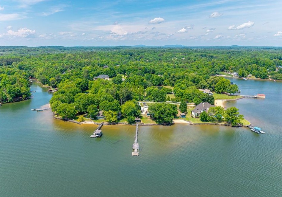 Lake Wylie near Clover South Carolina