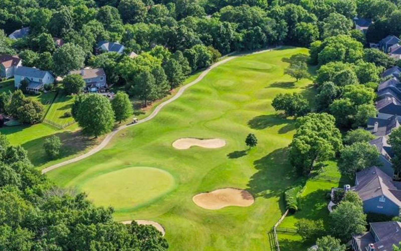 Highland Creek golf course community in northeast Charlotte NC