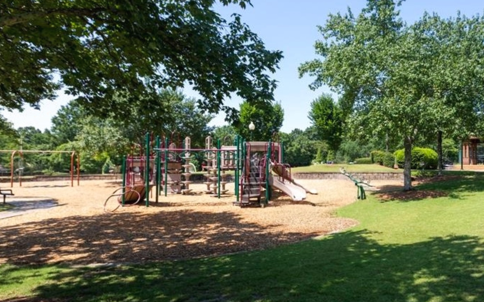 Playground in Highland Creek community Charlotte NC