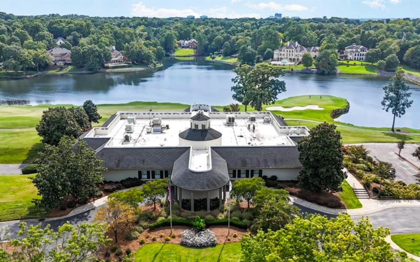 TPC Piper Glen clubhouse in Charlotte North Carolina