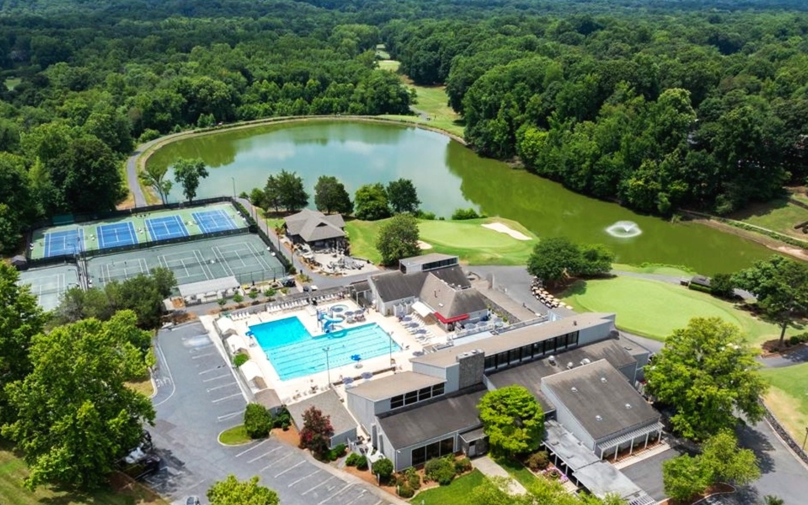 Raintree Country Club amenity center Charlotte NC