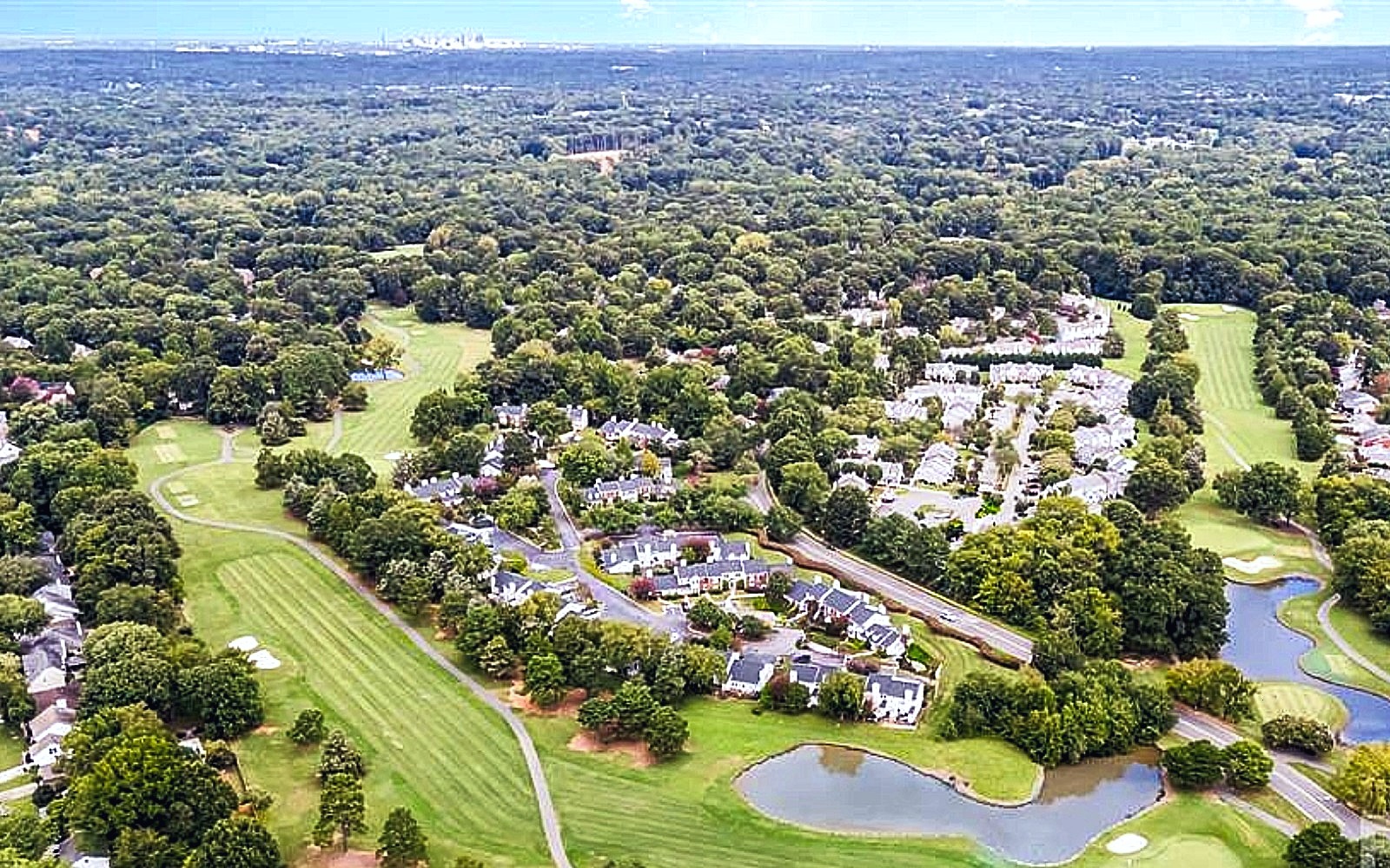 Raintree golf community and neighborhood in Charlotte North Carolina