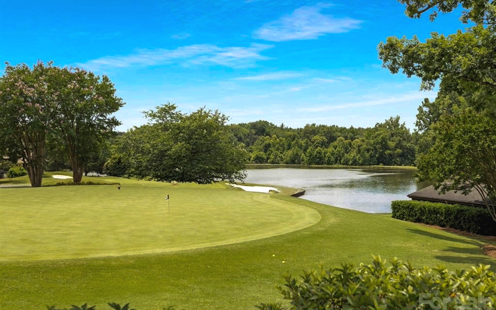 Golf tee at Raintree Country Club Charlotte NC