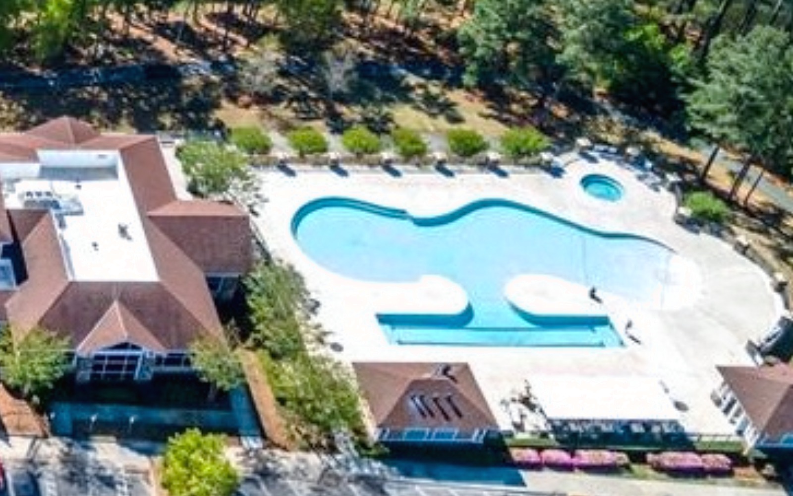 Lake House pool complex at Sun City at Carolina Lakes Indian Land SC